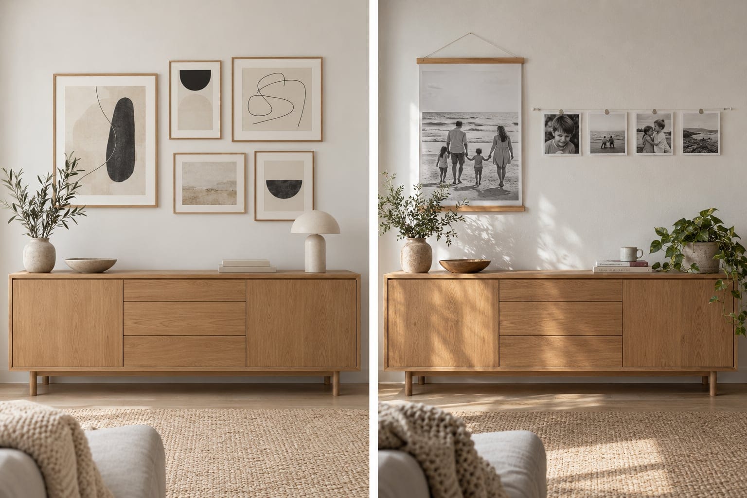 Let AI Plan the Wall. Let Your Photos Fill It.